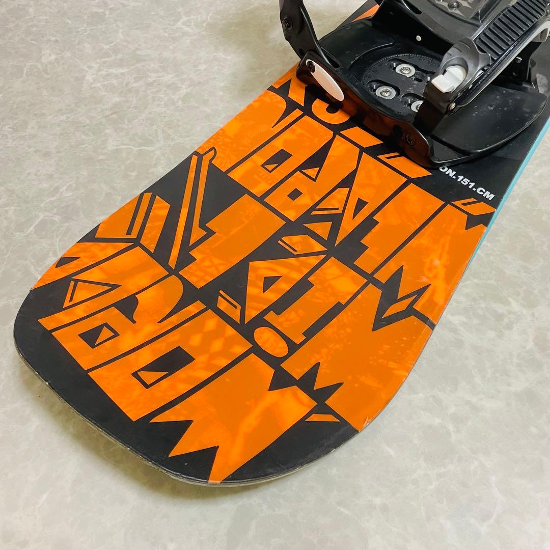 K2 www スノーボード ビンディング付き　M L 151 初心者 セット