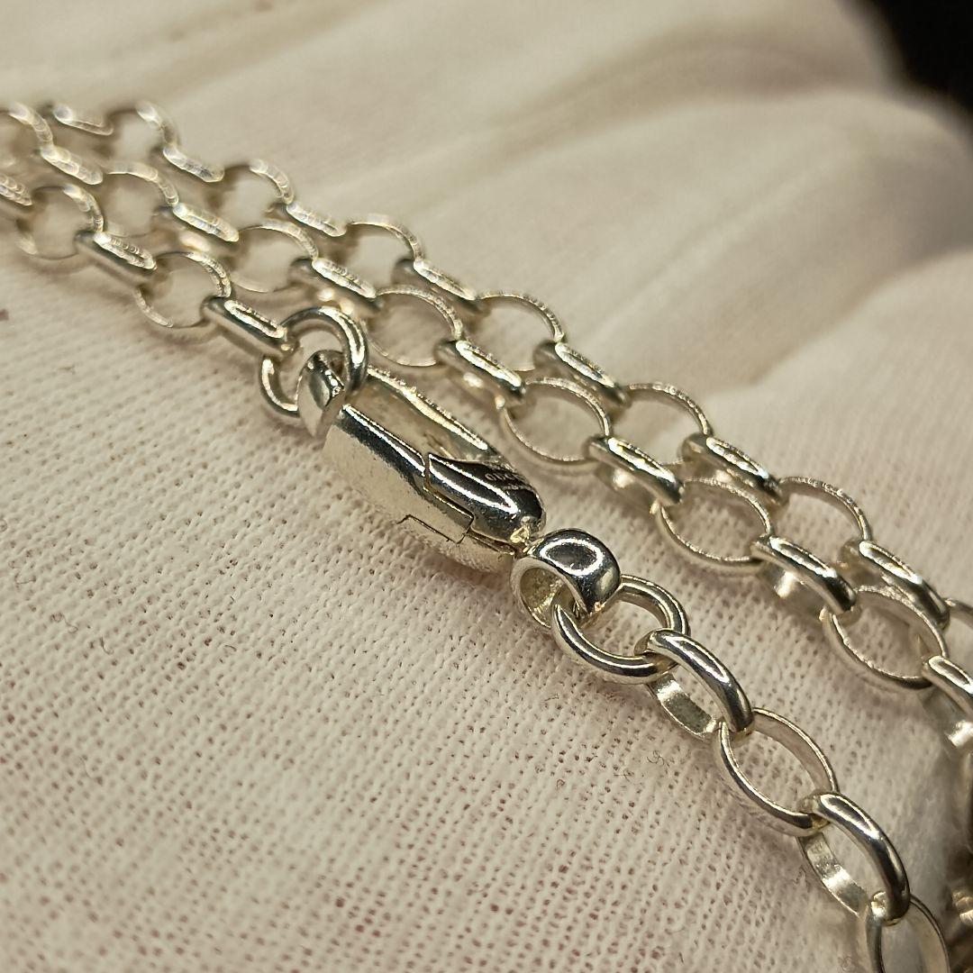 GUCCI 中太あずきチェーン 4mm幅 56cm SILVER925 男女兼用