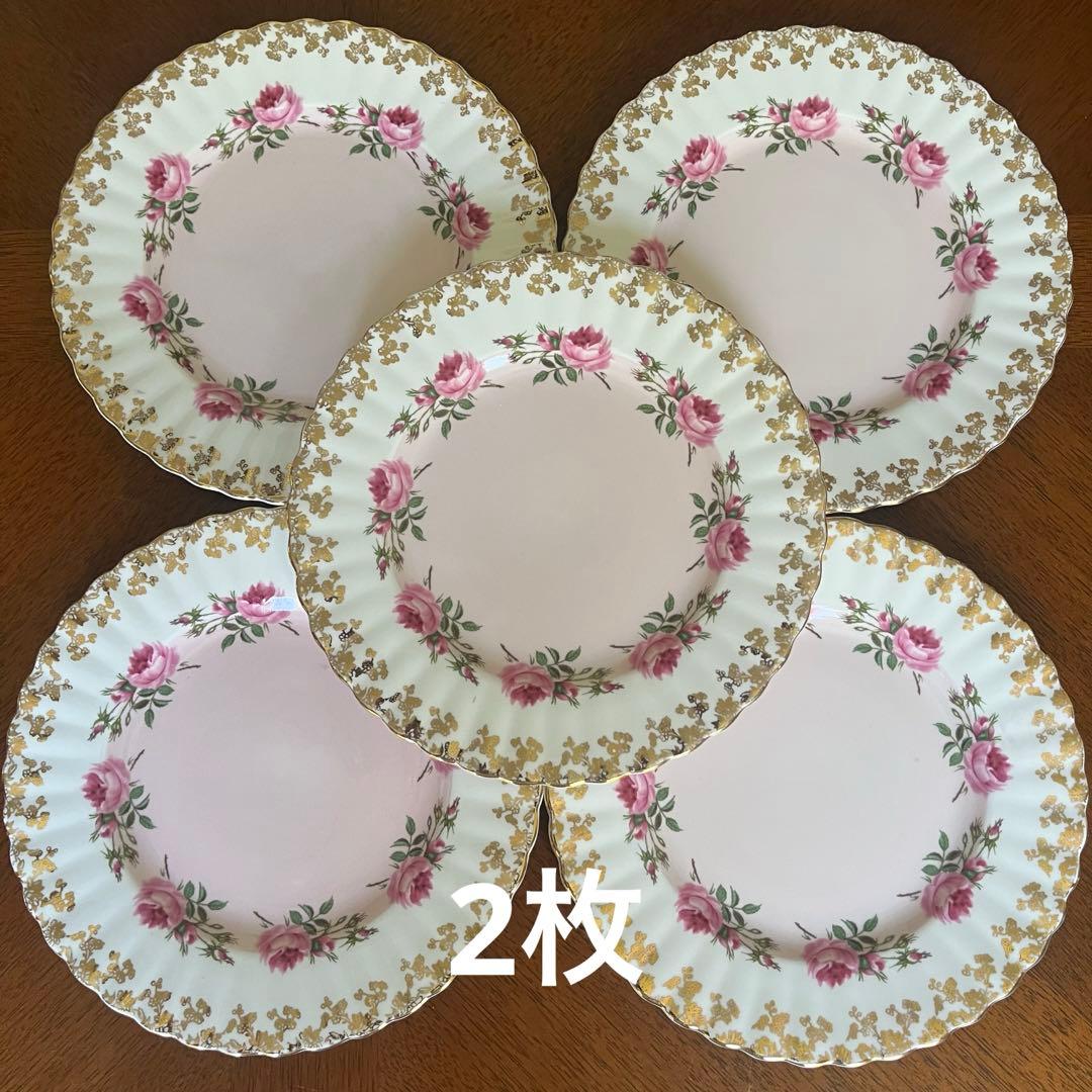 【希少品】ロイヤルアルバート★ブライズメイド★ケーキ皿　2枚