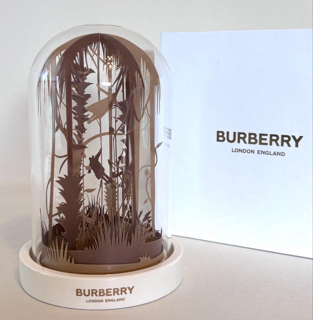 BURBERRY ガラスドームペーパークラフト