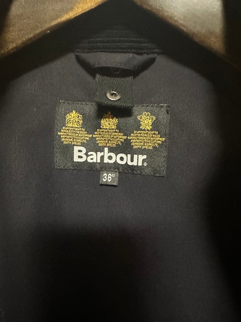 Barbour バブアー BEDALE SL ウール タータンチェック36 美品