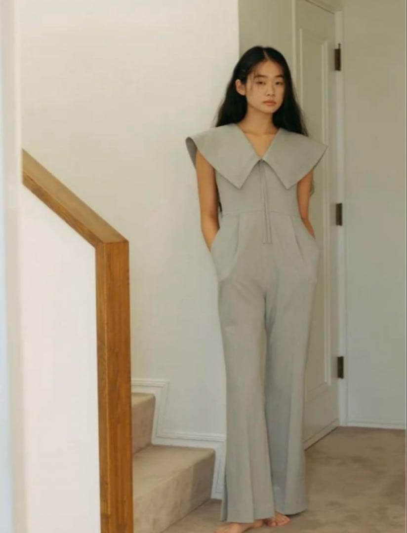 rosarymoon フレアパンツ オールインワン