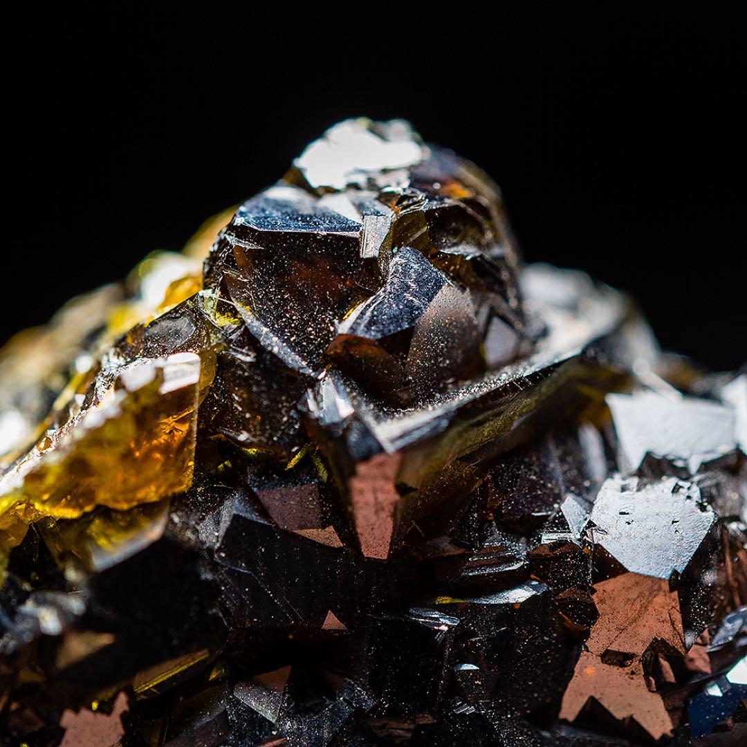 ブルガリア マダン スファレライト 天然石 原石 鉱物標本 鉱石 閃亜鉛鉱 66