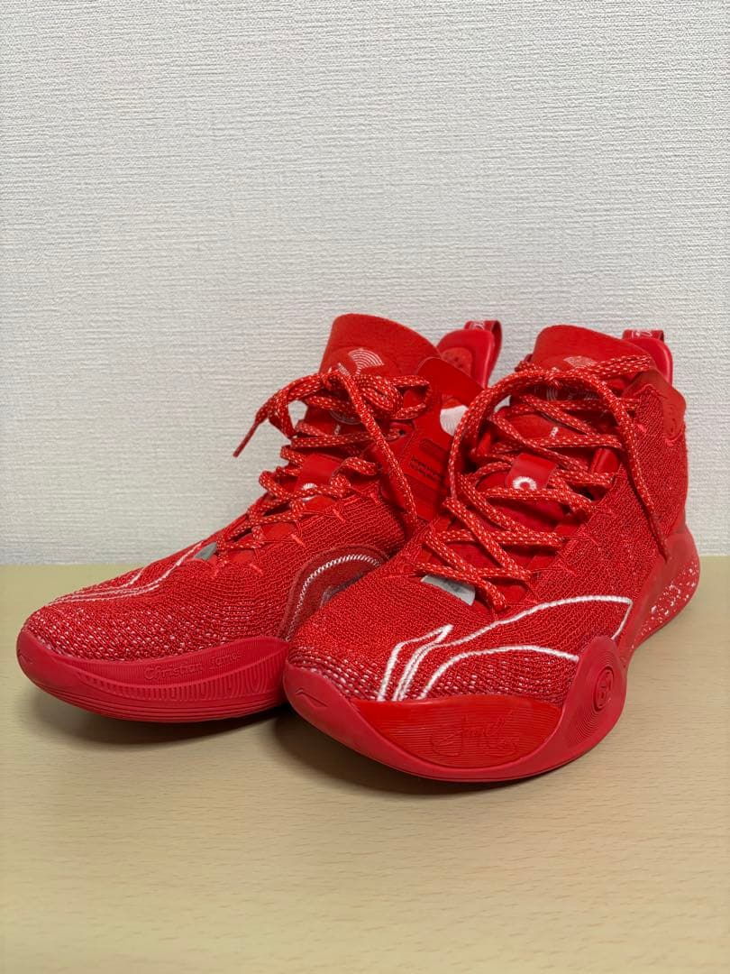 LI-NING ABAR019-7C バッシュ 赤 25.0