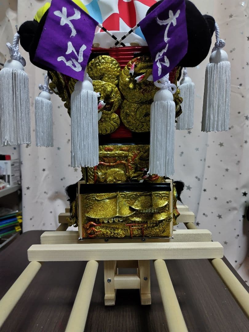 大江太鼓台ミニチュア