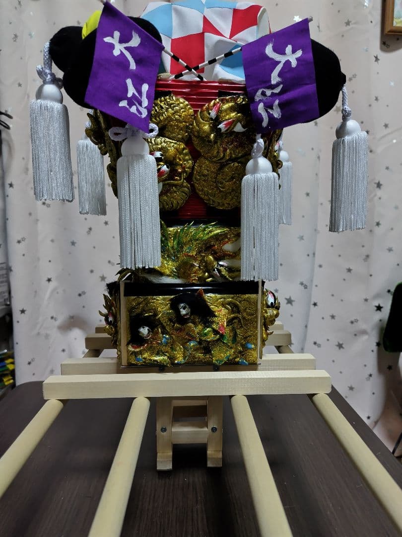 大江太鼓台ミニチュア