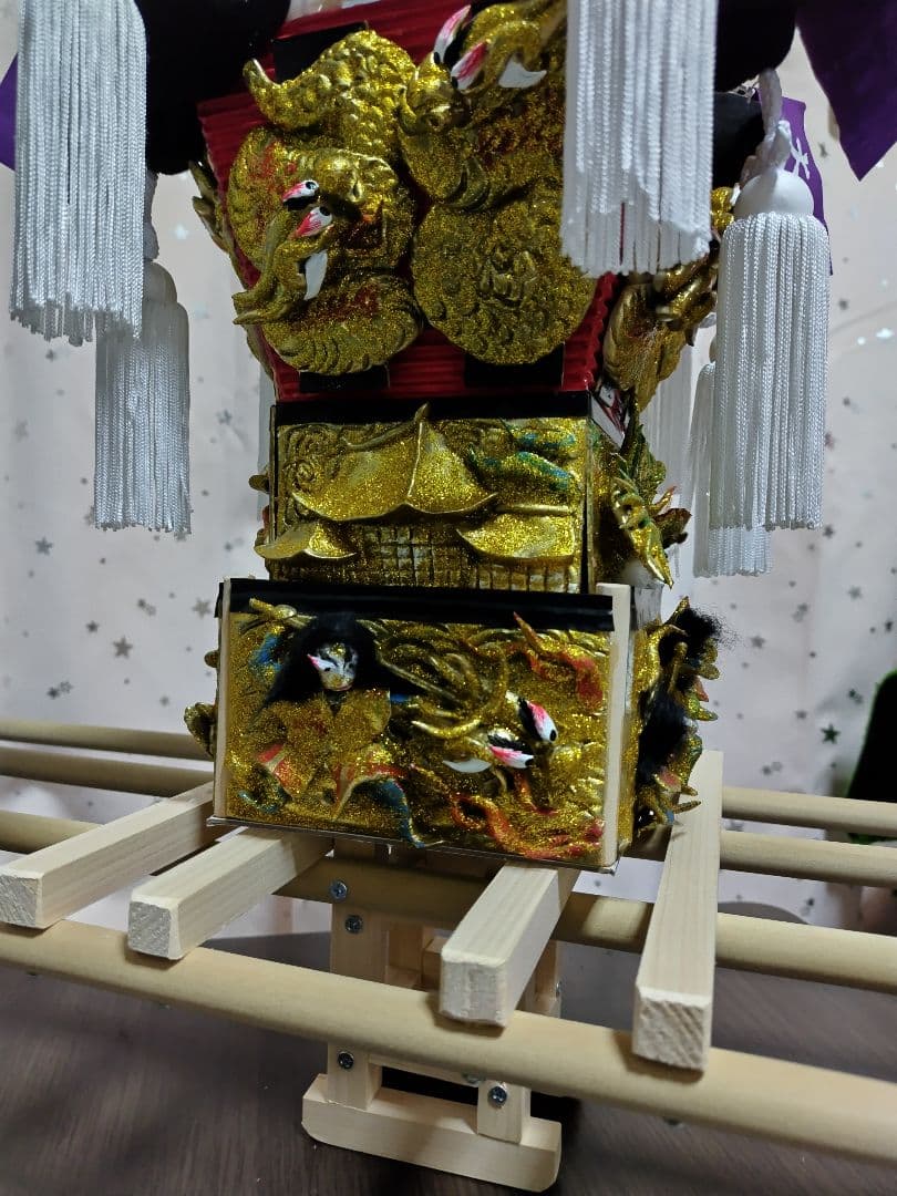 大江太鼓台ミニチュア