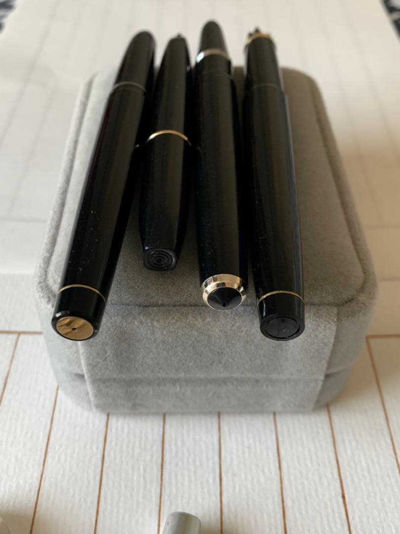 パイロット Custom（14Kペン先）含む 4本 万年筆まとめ売り