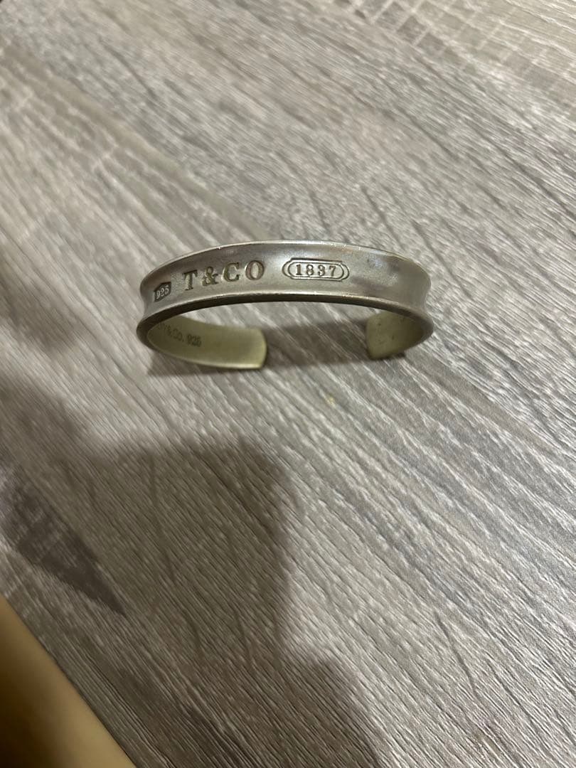 T&CO シルバー925 バングル 1837刻印