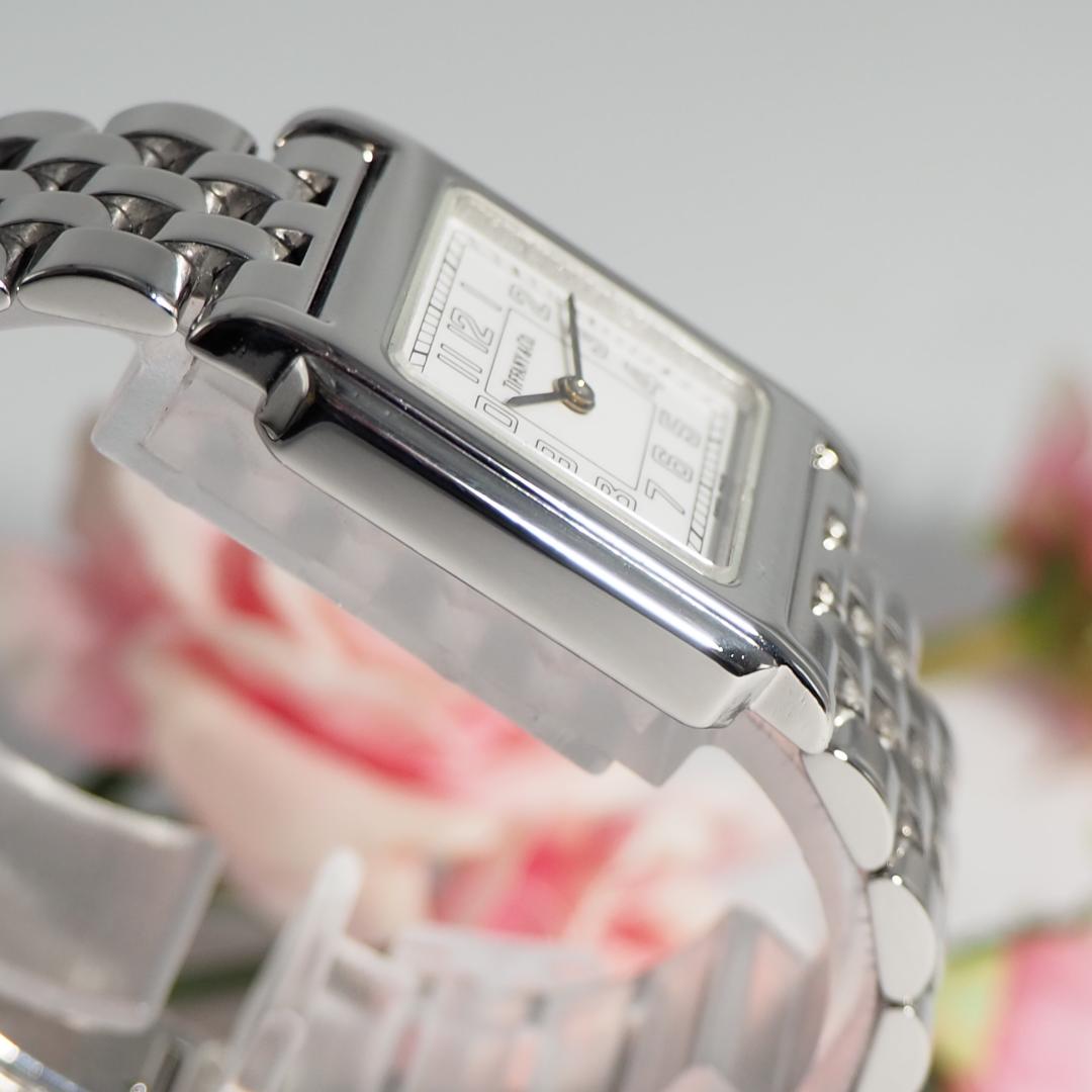 ティファニー TIFFANY&CO クラシック スクエア 腕時計 H516