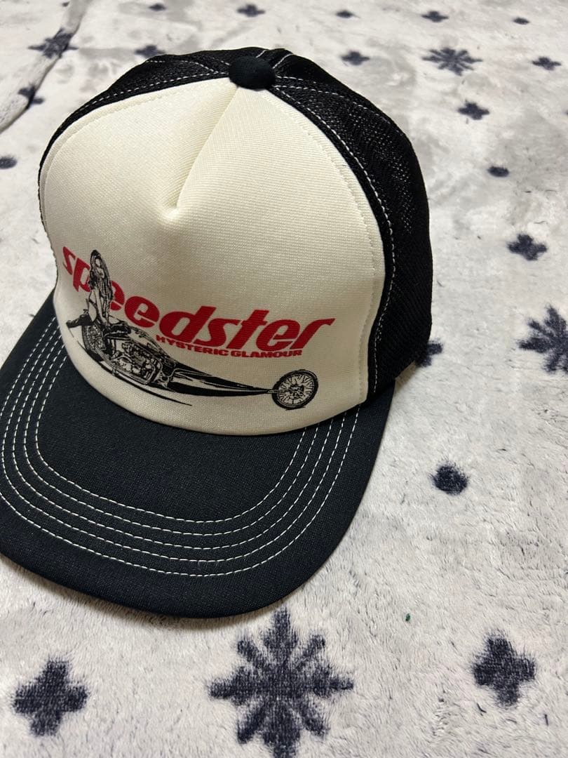 ヒステリックグラマーメッシュキャップ　speed star