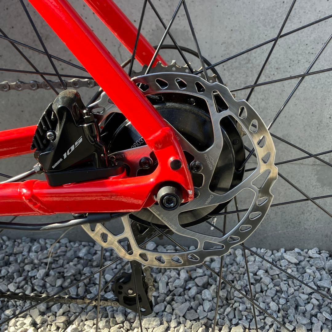 TREK 電動Domane + AL 5 56サイズ カーボンホイールカスタム済