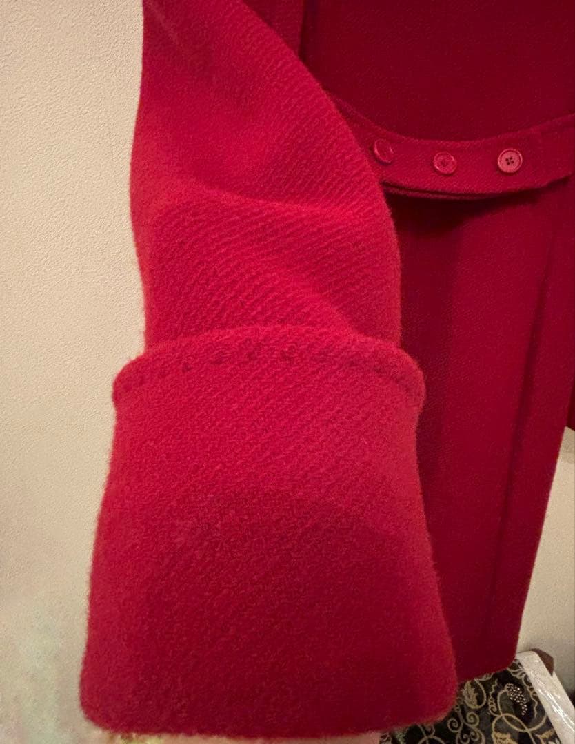 Max Mara●白タグ、アンゴラ混ロング、チェスター●40、Lサイズ