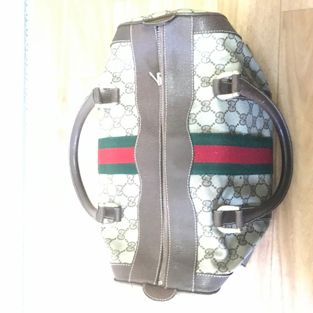 Gucci ボストンバッグ GGキャンバス