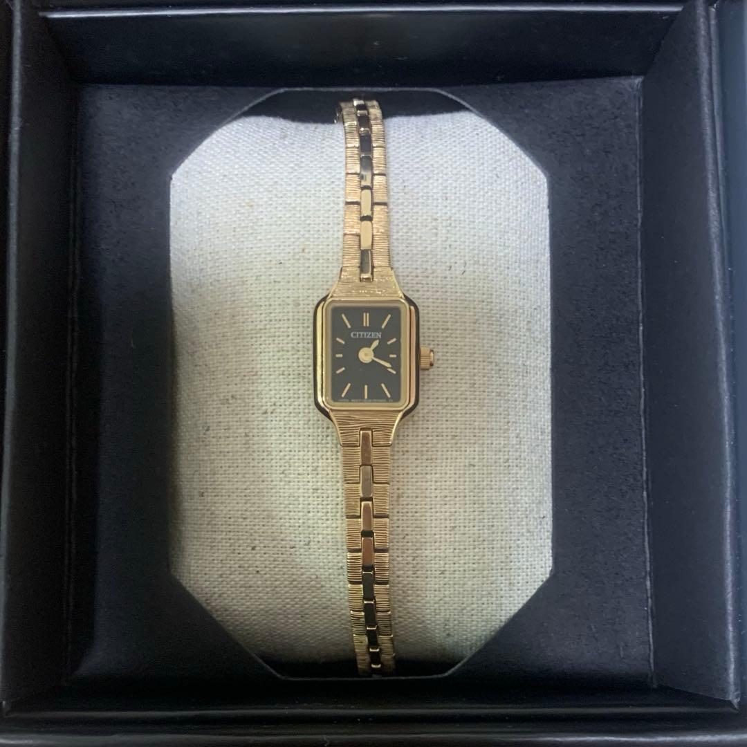 【かりかり223】CITIZEN ゴールド 時計　cocoshnik