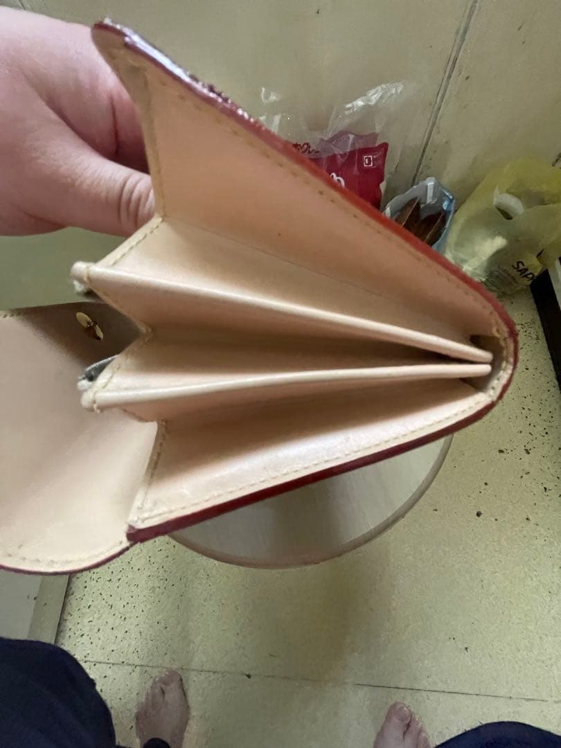 Louis Vuitton 二つ折り財布 ブラック/マルチカラー