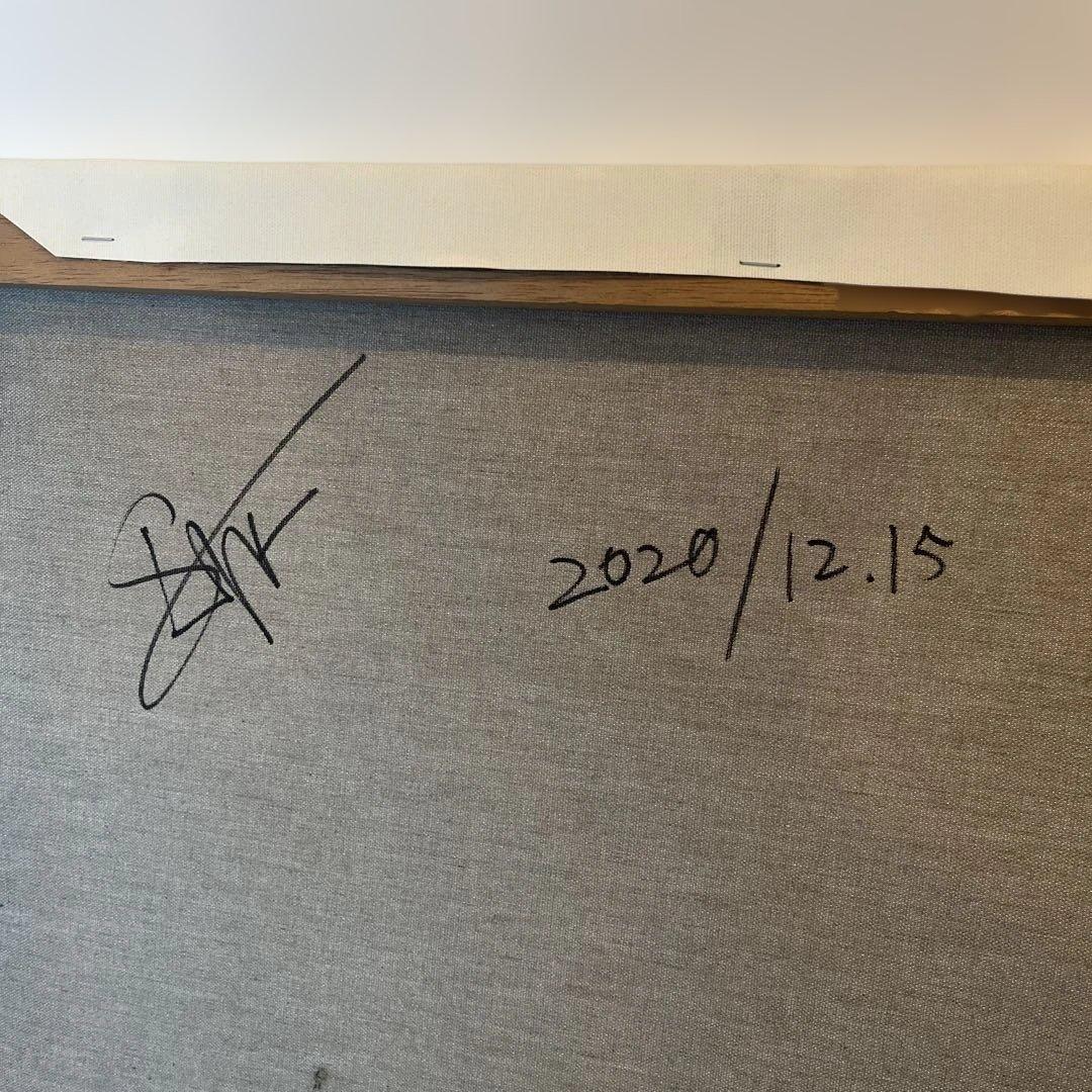 Lyosuke Saitoh リョウスケサイトウ作品　アクリル　キャンバス