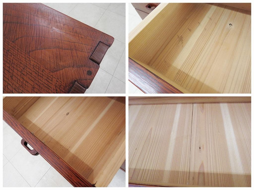 桧 無垢材 チェスト タンス 抽斗検矢澤金太郎ジョージナカシマ家具蔵BC工房