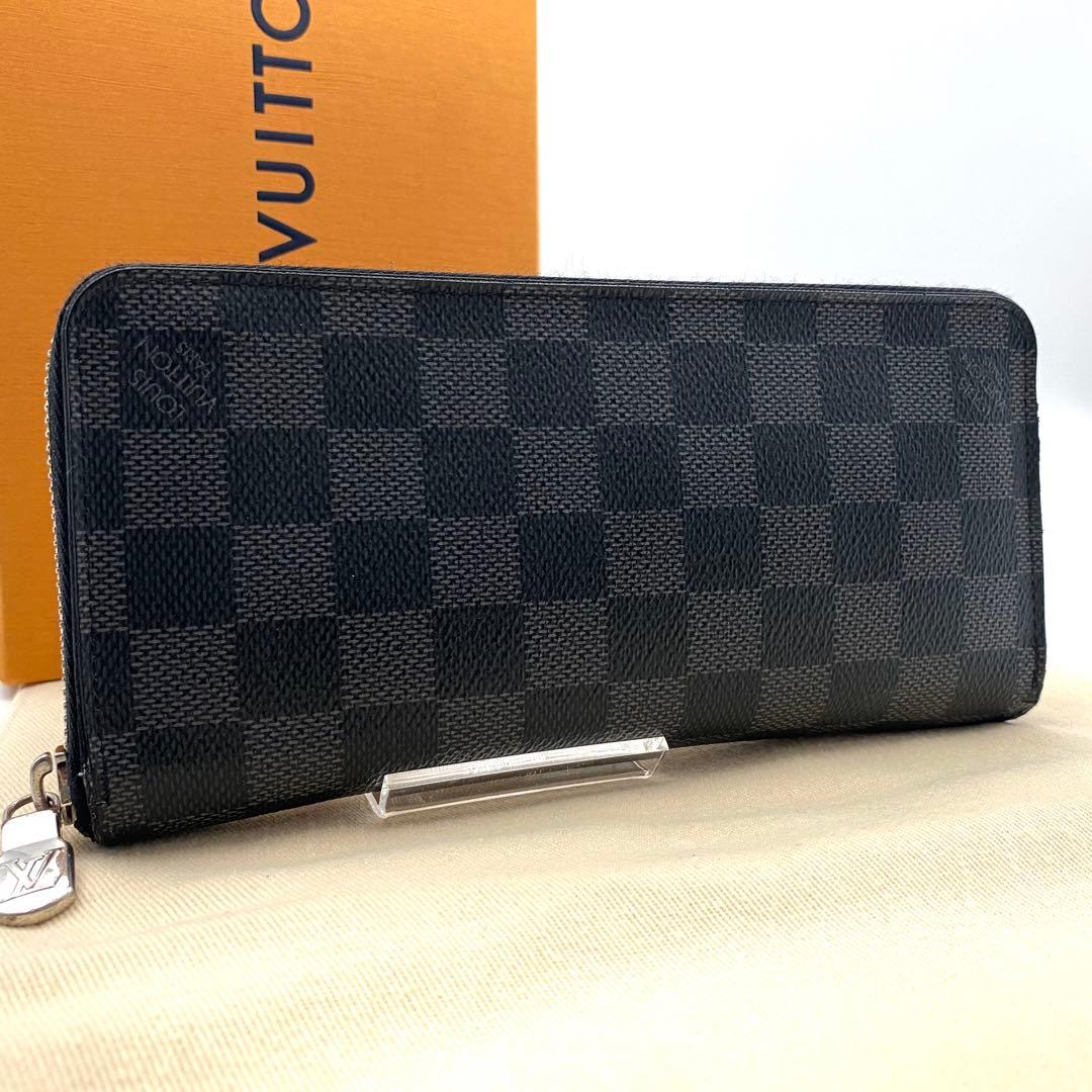 ルイヴィトン 新型 ダミエグラフィット ジッピーウォレット ヴェルティカル