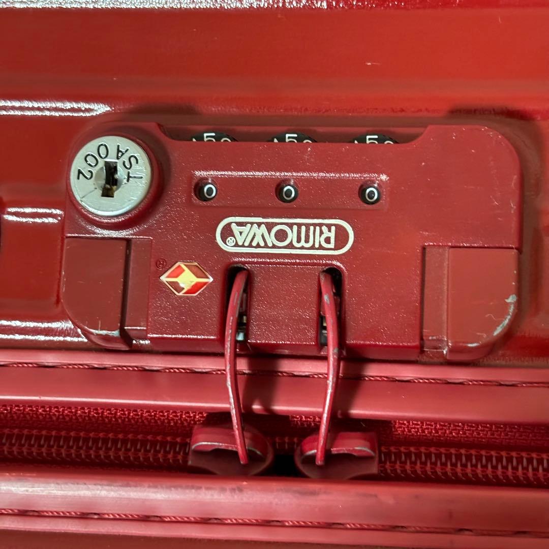 美品　RIMOWA リモワ　サルサ　レッド　キャリーケース　63L 2輪