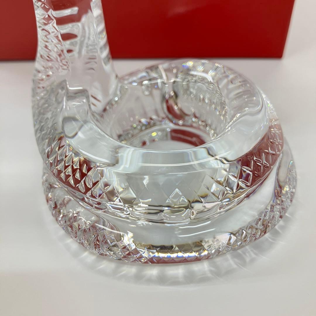 Baccarat 2025干支クリスタルガラス ヘビ