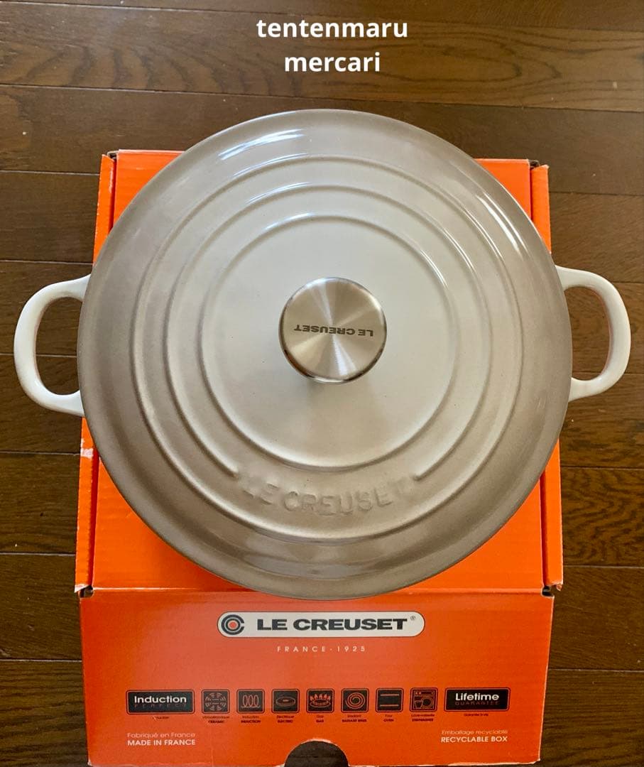 LE CREUSET ☆ ココットロンド ジャポネーズ ☆ ナツメグ 24㎝