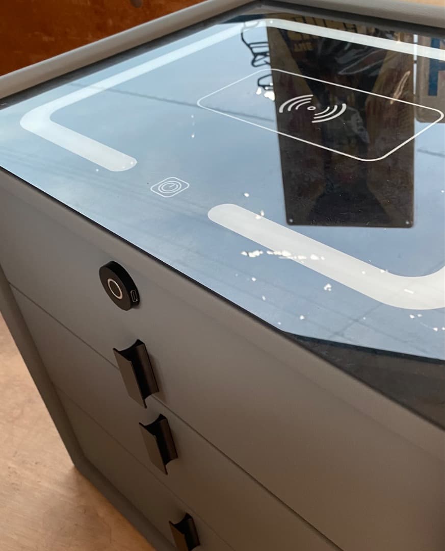 新品未使用 多機能 サイドテーブル スマートテーブル