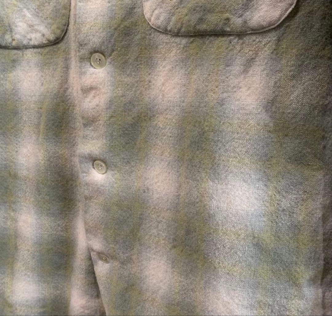 パ*パ様 60s ペンドルトン　オンブレ　ボードシャツ