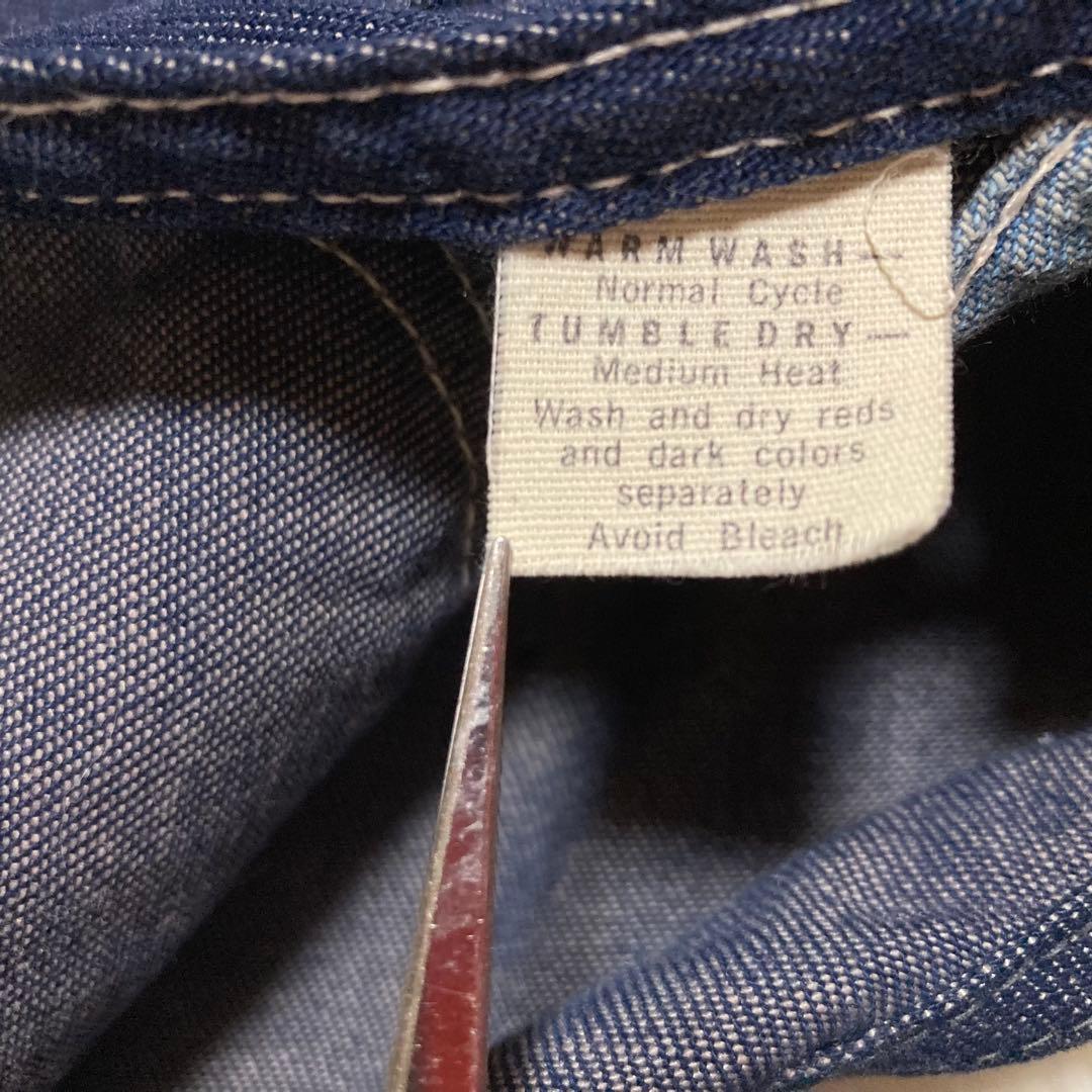 USA製 Lee インディゴ デニム オーバーオール サロペット ヴィンテージ