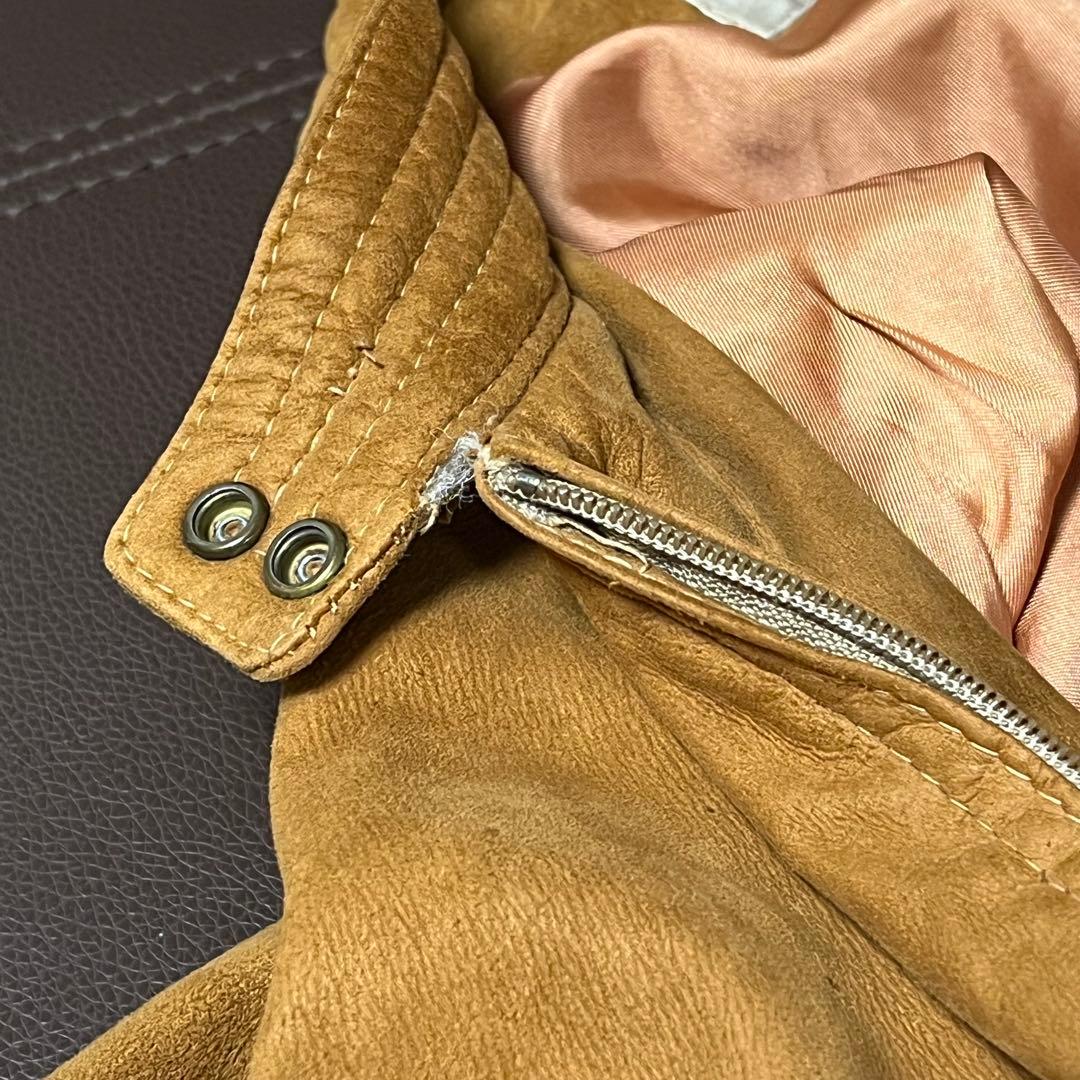 60sVintageバックスキン鹿革ブルゾン　USA製A&F originals