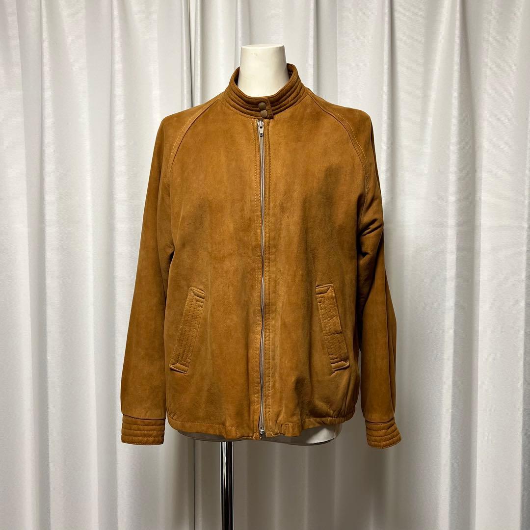 60sVintageバックスキン鹿革ブルゾン　USA製A&F originals