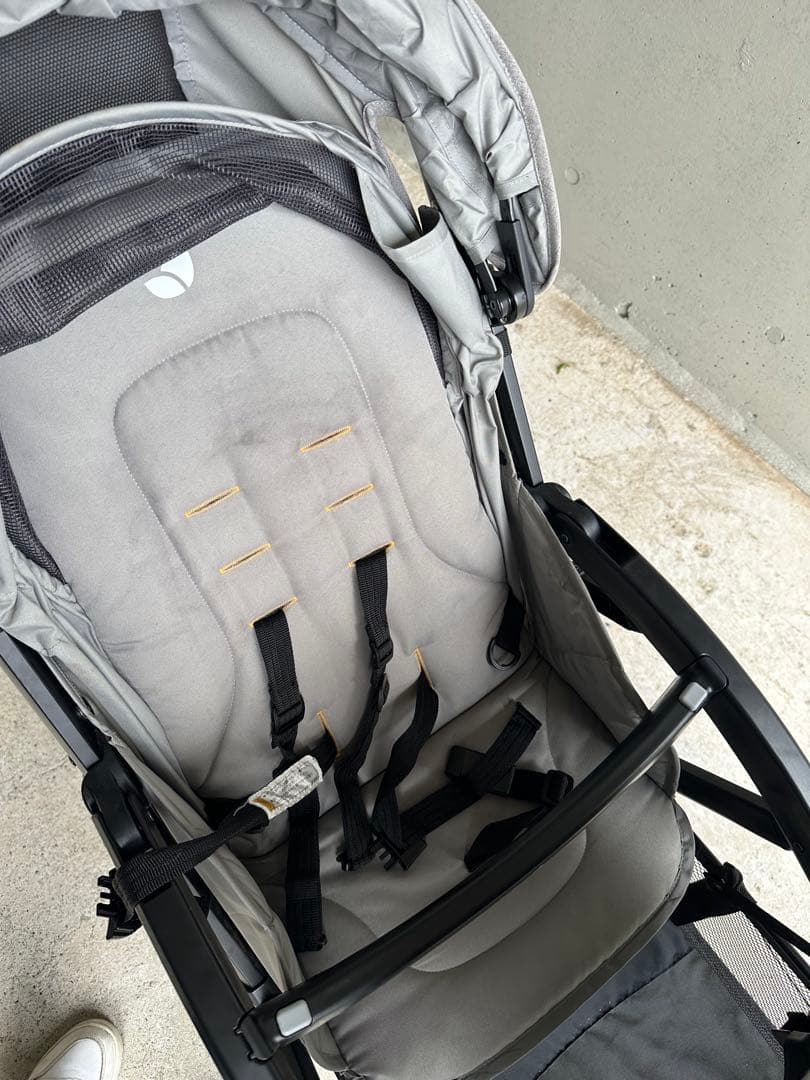 美品！Joie エヴァライトデュオ 二人乗りベビーカー グレー
