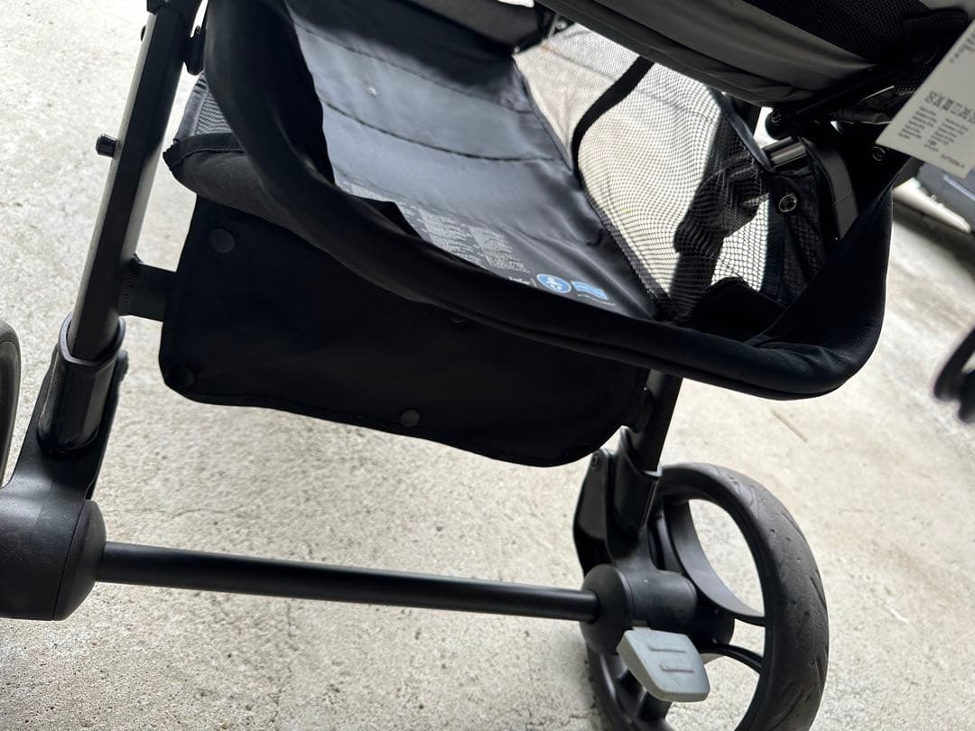 美品！Joie エヴァライトデュオ 二人乗りベビーカー グレー