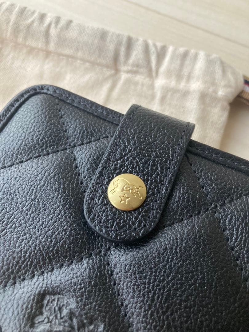 専用　イルビゾンテ IL BISONTE キルトレザー　二つ折り財布