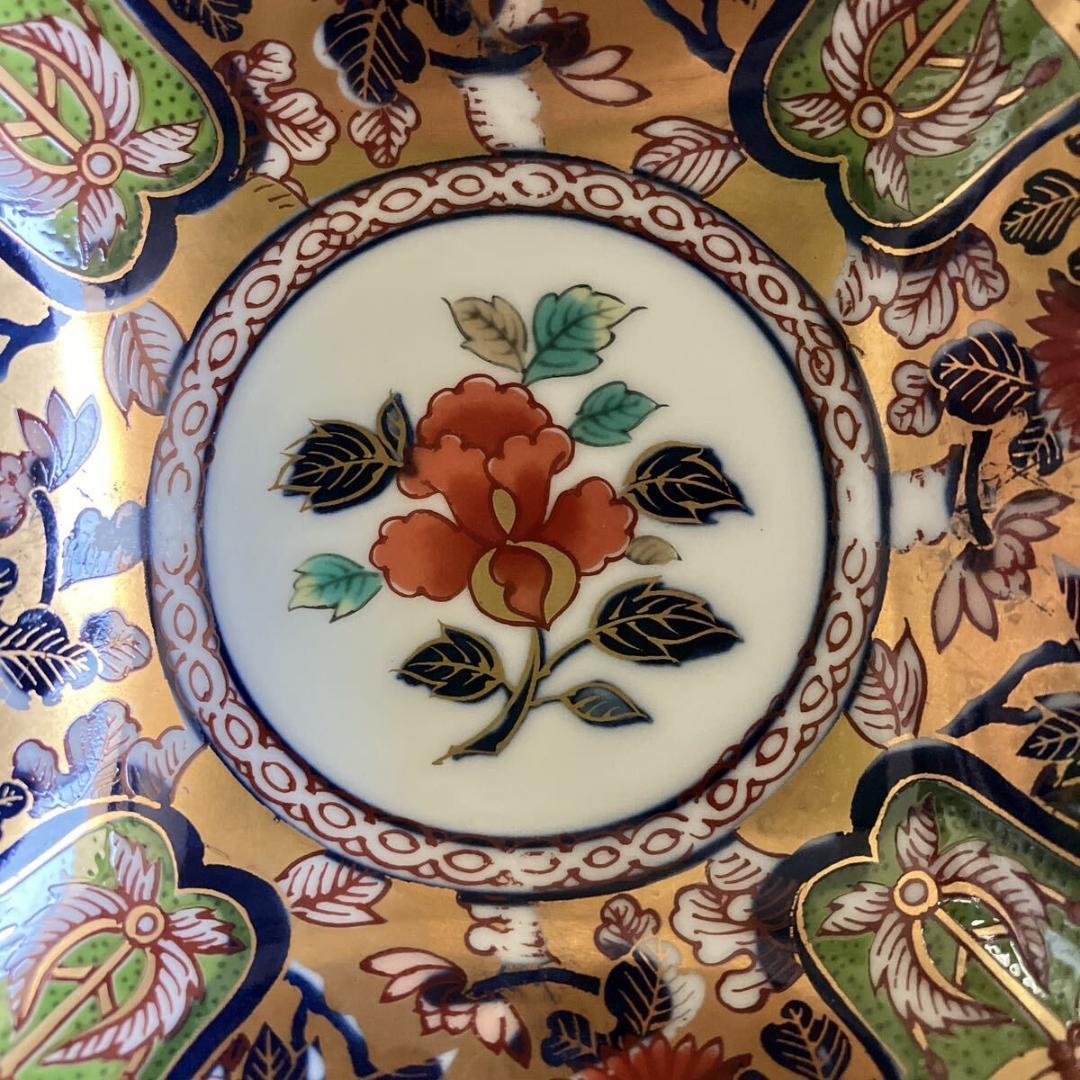 有田焼 賞美堂 日肥其泉 昭和年製 極錦金彩 古伊万里 様式 四方小鉢揃 五客