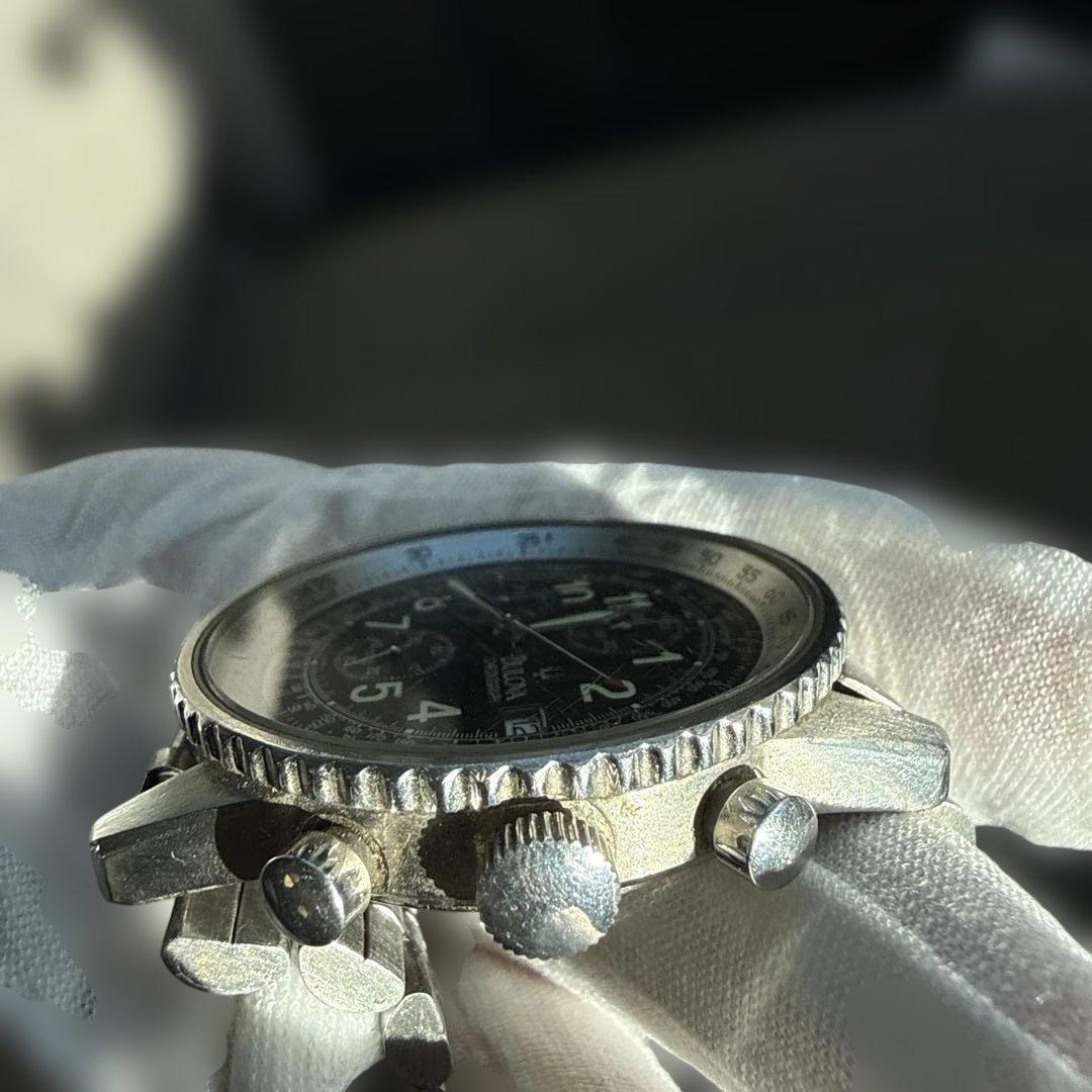 g*1様 Bulova クロノグラフ フスモセコデイト46111 メンズ 202