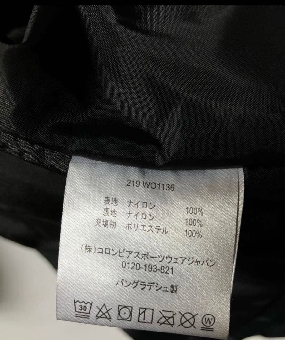 コロンビア　Colombia アノラックパーカー　中綿