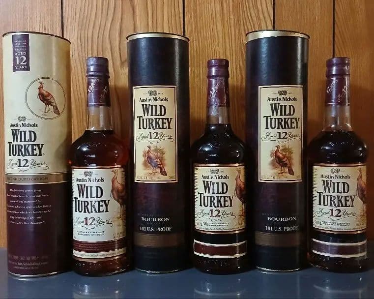 ワイルドターキー　12年　WILD TURKEY 3本セット