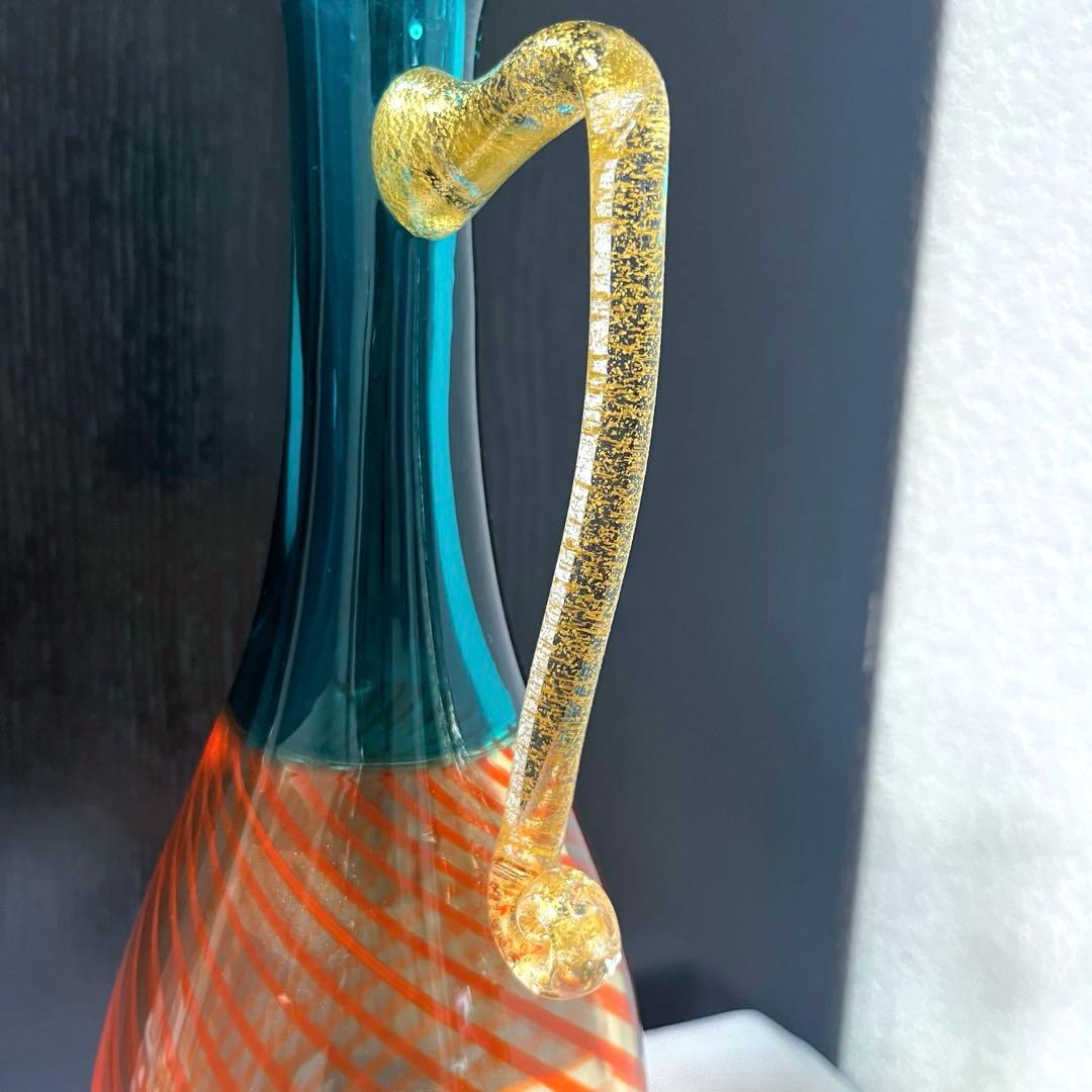 マルティグラス Multi Glass ガラス工芸 置物 花瓶 ★一品物