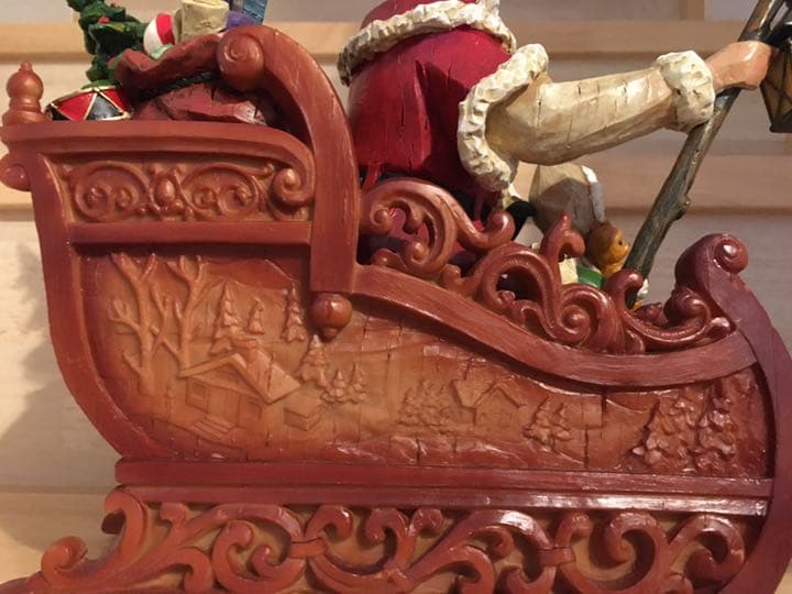 クリスマス飾り　イギリス　スコットランド　置物　カントリー　アンティーク風