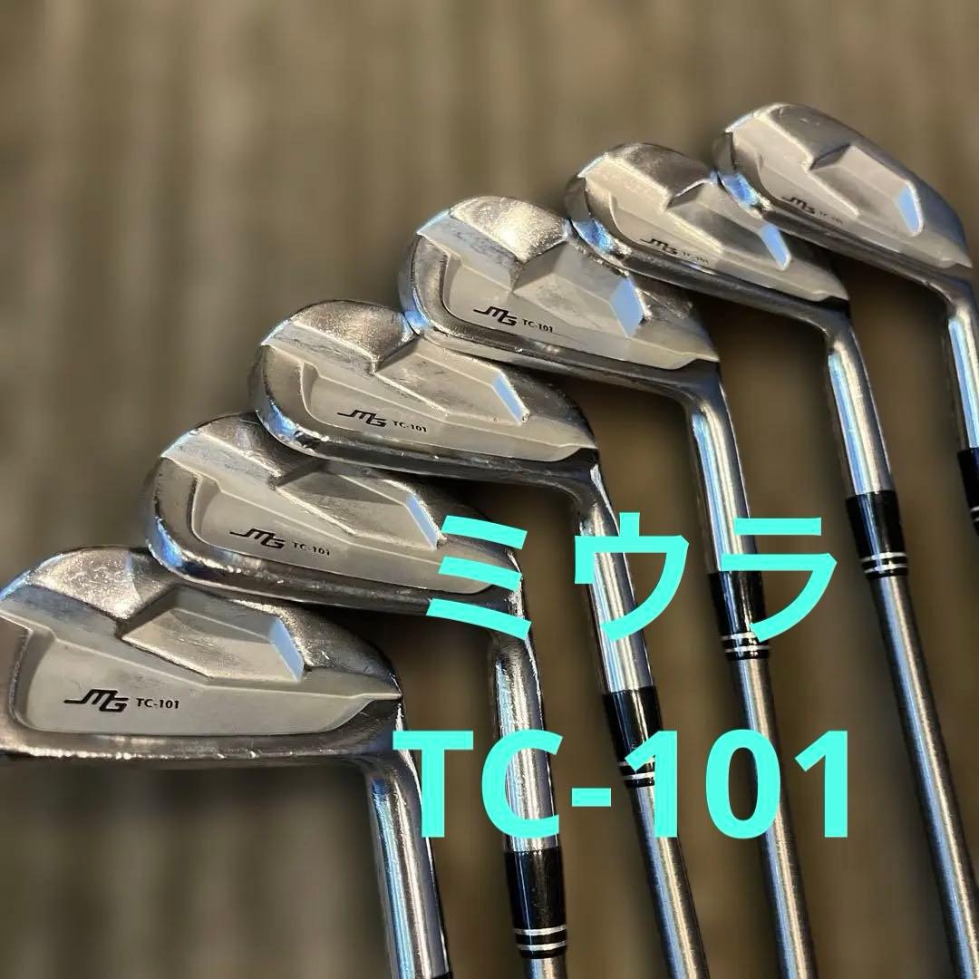 三浦技研MG TC-101 アイアンセット6本　スティールファイバーｉ95 S