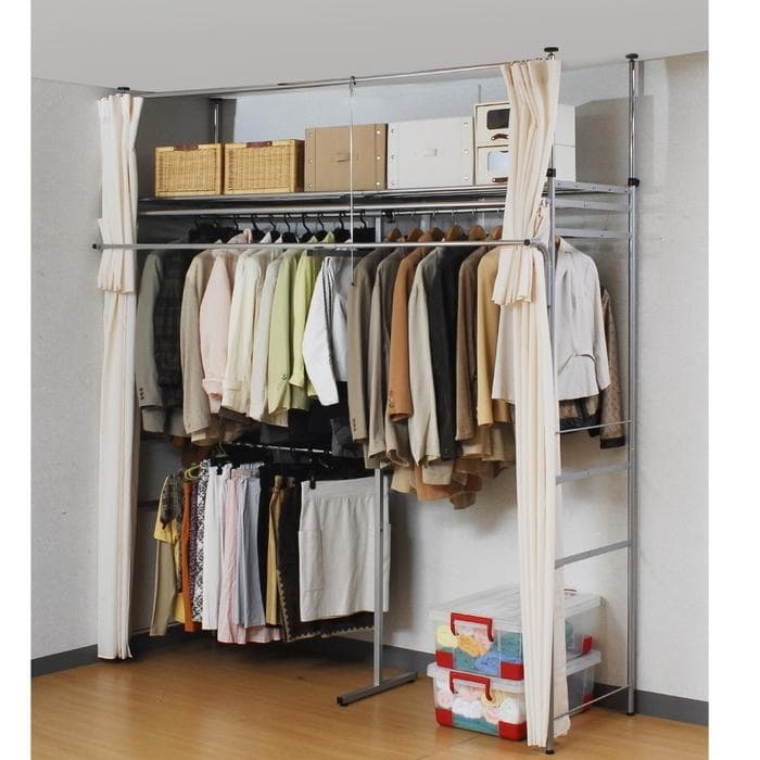 大阪市内引取限定＊SEI-SK-201-S ハンガーラック 幅147～200cm