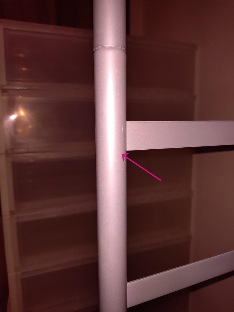 大阪市内引取限定＊SEI-SK-201-S ハンガーラック 幅147～200cm