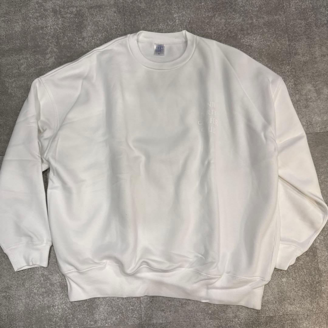 ANTI DIRTY GOLFER CLUB スウェット 白 XL