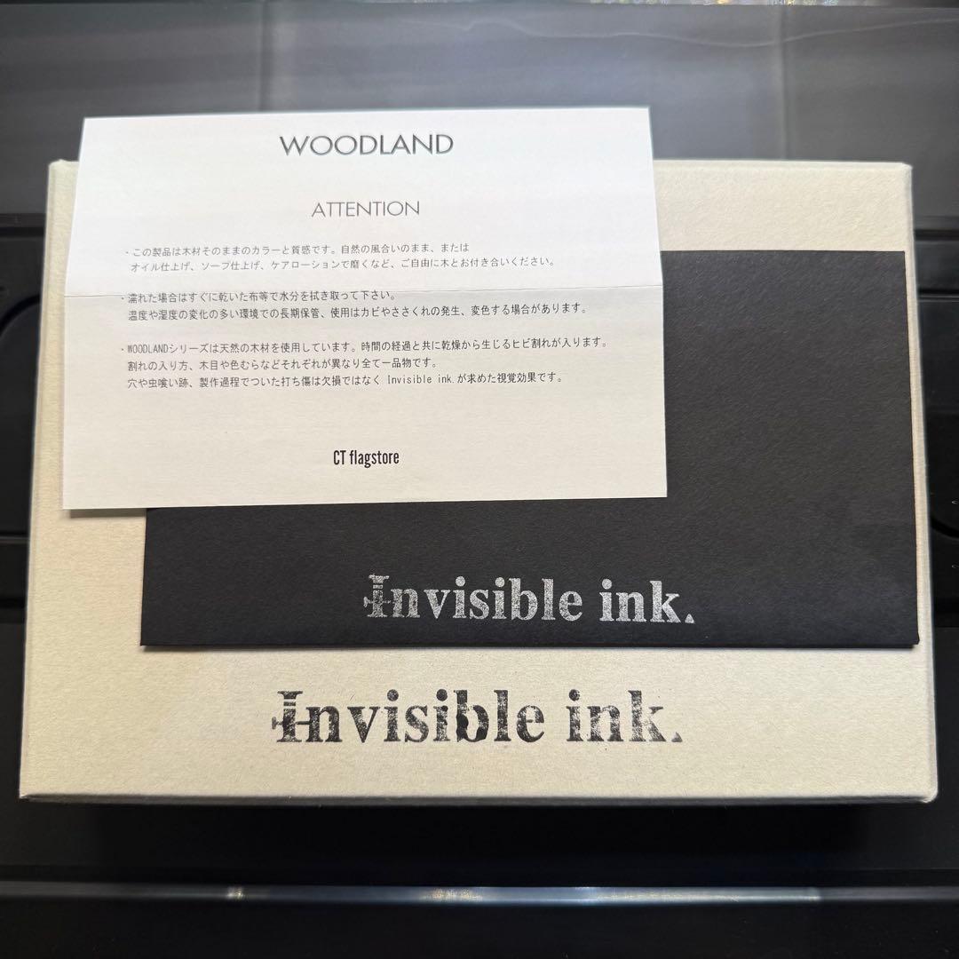 Invisible ink THE CHIPS X RED OAK レッドオーク