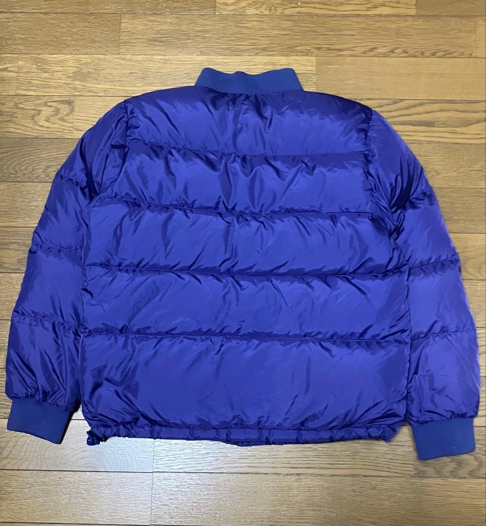 【希少 】90s REI グース ダウン短丈 パープル　メンズSレディースＭ