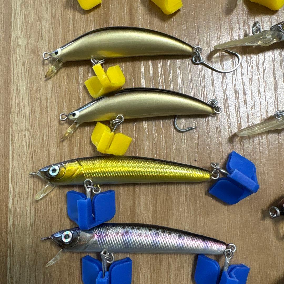 TTCセミ複数 トラウト用ミノーセット 支笏湖