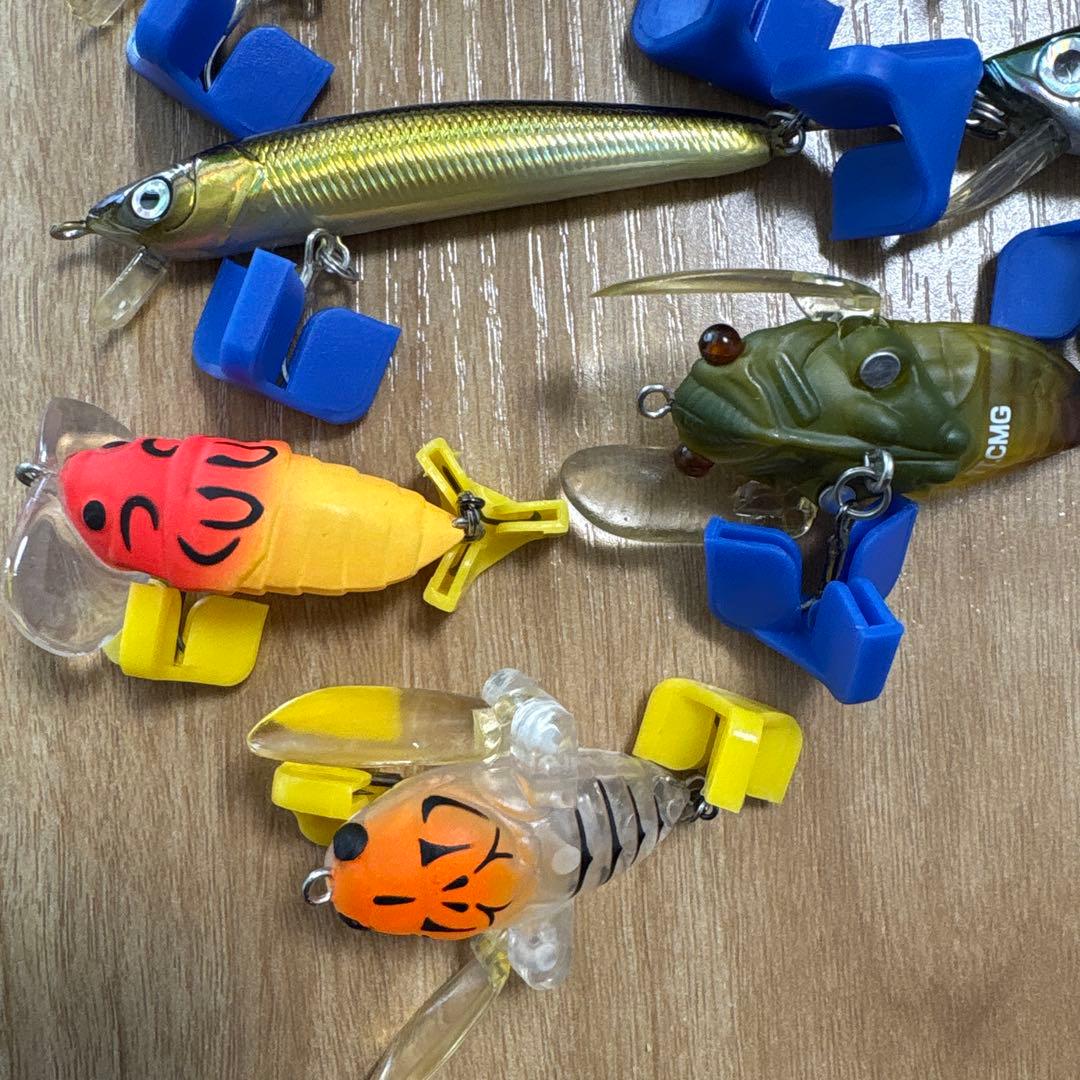 TTCセミ複数 トラウト用ミノーセット 支笏湖