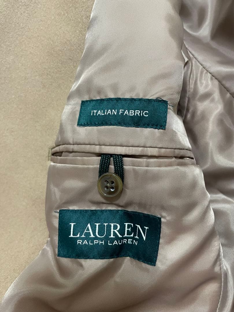 【値下げ】ラルフ・ローレン キャメル チェスターコート 40R新品