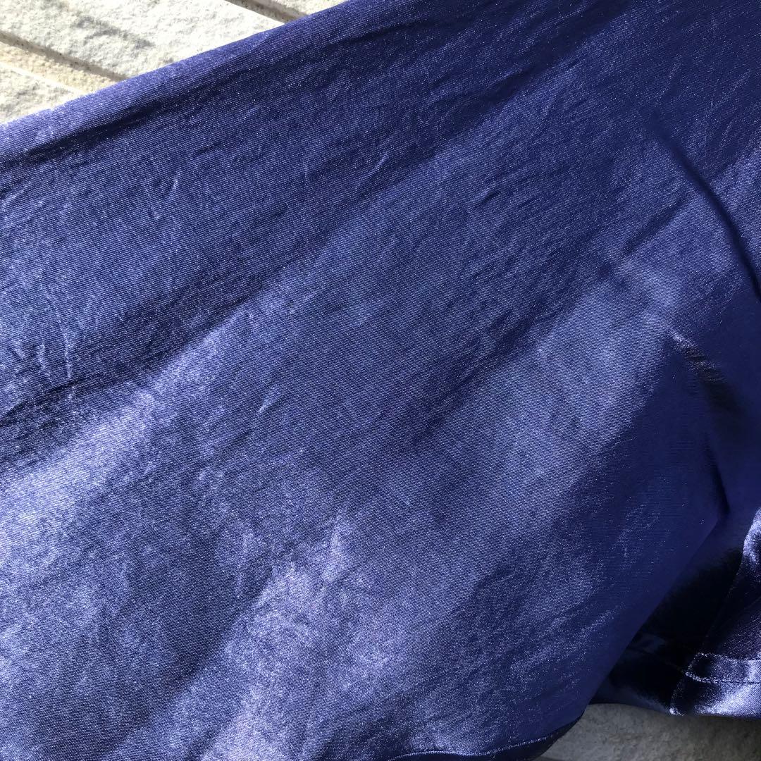 ブラックウィドー　スカジャン　L　パープル